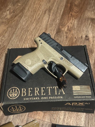 BERETTA USA APX A1 CARRY 9MM LUGER (9X19 PARA) - Image 8 of 11