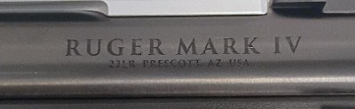 RUGER MARK IV .22 LR - Image 10 of 12