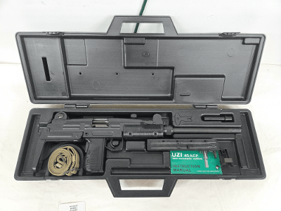IMI Uzi w/Original Hard Case, Manuals .45 ACP - Image 1 of 23