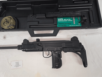 IMI Uzi w/Original Hard Case, Manuals .45 ACP - Image 19 of 23