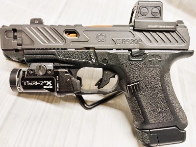 SHADOW SYSTEMS CR920P Elite Holosun EPS Carry and Streamlight TLR 7 9MM LUGER (9x19 PARA) - Image 2 of 5