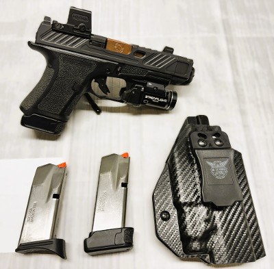 SHADOW SYSTEMS CR920P Elite Holosun EPS Carry and Streamlight TLR 7 9MM LUGER (9x19 PARA) - Image 1 of 5