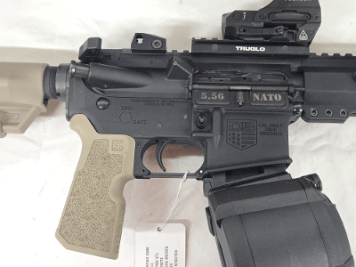 DIAMONDBACK DB15 w/Holosun, B5 Stock, Streamlight, Radian Charging Handle, Drum Mag, More 5.56X45MM NATO - Image 11 of 13