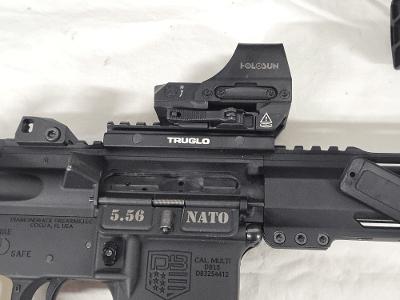 DIAMONDBACK DB15 w/Holosun, B5 Stock, Streamlight, Radian Charging Handle, Drum Mag, More 5.56X45MM NATO - Image 12 of 13