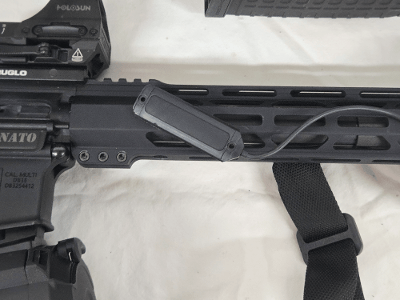 DIAMONDBACK DB15 w/Holosun, B5 Stock, Streamlight, Radian Charging Handle, Drum Mag, More 5.56X45MM NATO - Image 13 of 13