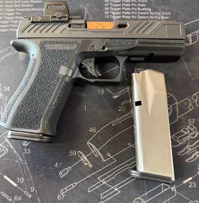SHADOW SYSTEMS CR920 COMPENSATOR 9MM LUGER (9X19 PARA) - Image 1 of 2