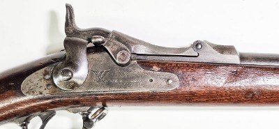 SPRINGFIELD ARMORY BEAUTIFULL PRE-OWNED SPRINGFIELD MODEL 1878 US CHAMBERED IN 45/70 .45-70 GOVT - Image 2 of 8