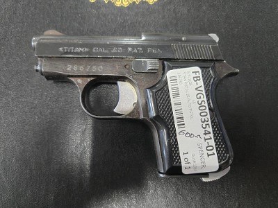 TITAN ARMS 25 AUTO PISTOL 25 Auto - Image 1 of 1