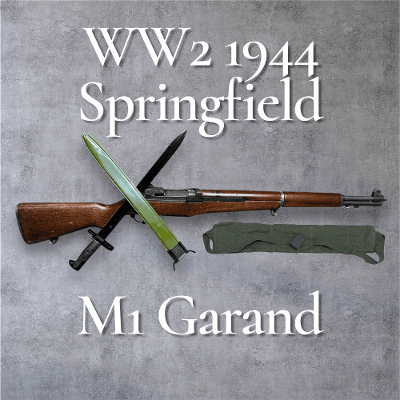 SPRINGFIELD ARMORY M1 Garand WW2 1944 .30-06 SPRG - Image 1 of 16