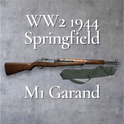 SPRINGFIELD ARMORY M1 Garand WW2 1944 .30-06 SPRG - Image 1 of 15