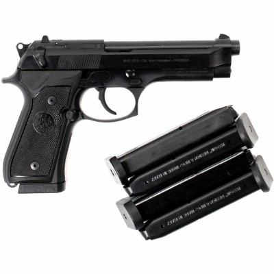 BERETTA 92FS + 5 MAGS 9MM LUGER (9X19 PARA) - Image 3 of 3