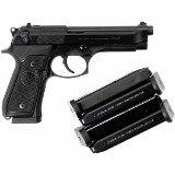 BERETTA 92FS + 5 MAGS 9MM LUGER (9X19 PARA) - Image 3 of 3