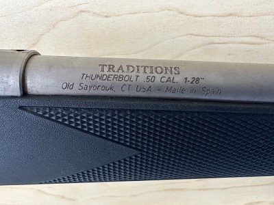 TRADITIONS Thunderbolt .50 BMG BLACK POWDER - Image 10 of 10