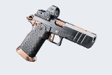 INFINITY FIREARMS DOUBLE G ISLAND BARREL PORTED TRIJICON SRO 9MM LUGER (9x19 PARA) - Image 1 of 1