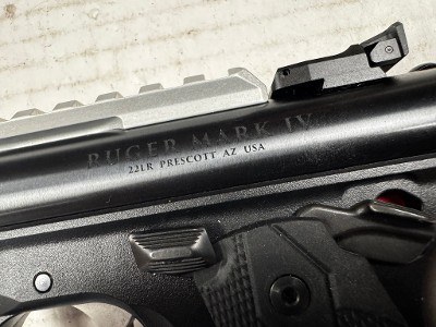 RUGER MARK IV 22/45.22 LR - Image 6 of 8