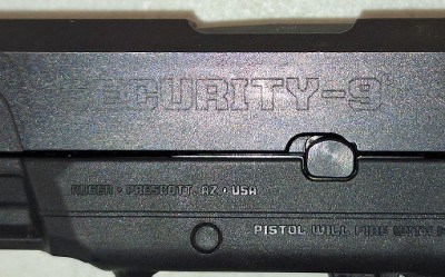RUGER SECURITY-9 9MM LUGER (9x19 PARA) - Image 4 of 11