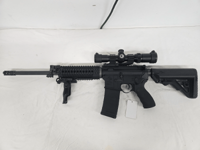ROCK RIVER ARMS Operator AR-15 w/Scope, Quad Rail, Magazine, Vertical Grip 5.56X45MM NATO - Image 1 of 12
