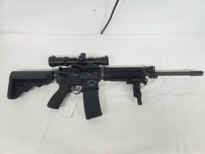 ROCK RIVER ARMS Operator AR-15 w/Scope, Quad Rail, Magazine, Vertical Grip 5.56X45MM NATO - Image 6 of 12