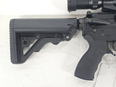 ROCK RIVER ARMS Operator AR-15 w/Scope, Quad Rail, Magazine, Vertical Grip 5.56X45MM NATO - Image 7 of 12