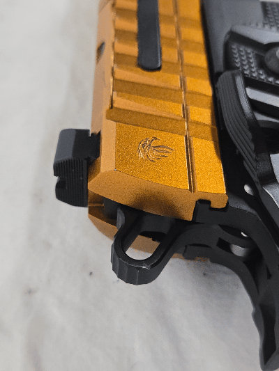 LIVE FREE ARMORY Apollo 11 V2 Orange w/Magazine 9MM LUGER (9x19 PARA) - Image 10 of 11