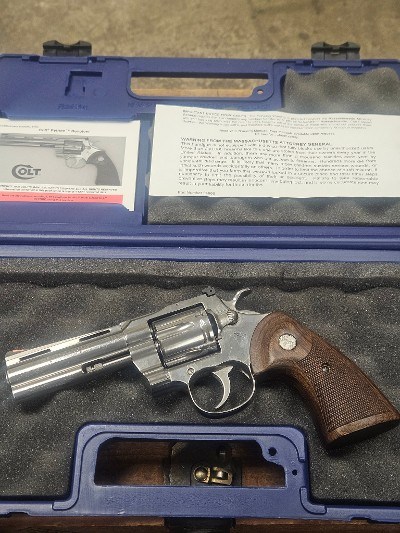 COLT PYTHON STAINLESS .357 MAG - Image 8 of 8