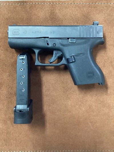 GLOCK G43 9MM LUGER (9X19 PARA) - Image 1 of 4