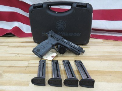 SMITH & WESSON M&P22 12 ROUND THREADED BARREL .22 LR - Image 2 of 6