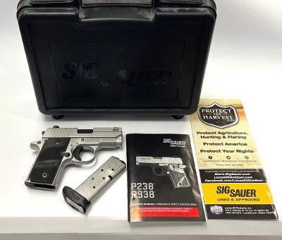 SIG SAUER P238 HD CA COMPLIANT .380 ACP - Image 1 of 4