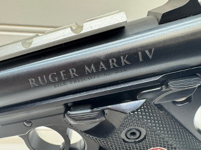 RUGER MARK IV STANDARD .22 LR - Image 4 of 10
