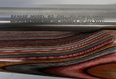 SAVAGE ARMS 93 22 WINCHESTER MAGNUM - Image 8 of 9
