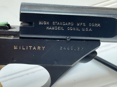HIGH STANDARD MFG CO SUPERMATIC TROPHY .22 LR - Image 6 of 16