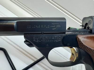 HIGH STANDARD MFG CO SUPERMATIC TROPHY .22 LR - Image 5 of 16