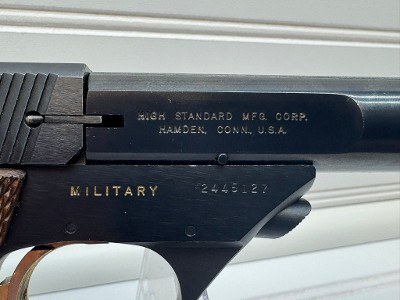 HIGH STANDARD MFG CO SUPERMATIC TROPHY .22 LR - Image 12 of 16