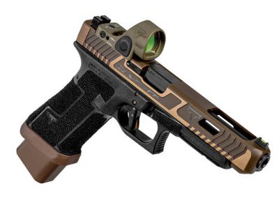 TARAN TACTICAL TTI G34 Gen 3 Copperhead WITH TRIJICON FDE SRO 2.5 9MM LUGER (9x19 PARA) - Image 3 of 4