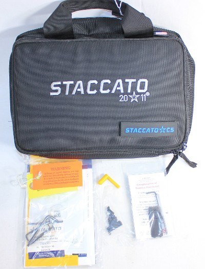 STACCATO EXCELLENT STACCATO CS 2011 9MM 3.5" BBL W/ HOLOSUN SL TLR-7X SUB 4-MAGS 9MM LUGER (9x19 PARA) - Image 7 of 8
