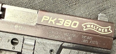 WALTHER PK380 .380 ACP - Image 3 of 7