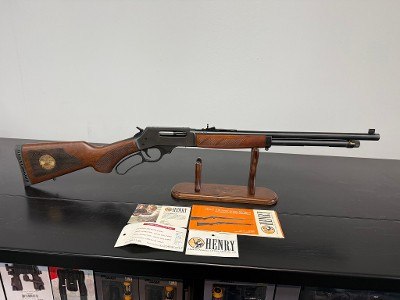 HENRY LEVER SHOTGUN 410 NRA EDITION .410 BORE - Image 1 of 13