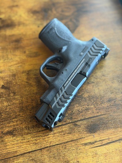 SMITH & WESSON PERFORMANCE CENTER M&P9 SHIELD PLUS CARRY COMP (MICRO-COMPACT) 9MM LUGER (9X19 PARA) - Image 1 of 2