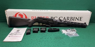 RUGER PC CARBINE 9MM LUGER (9X19 PARA) - Image 1 of 24