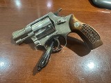 SMITH & WESSON 36 no dash nickel finish superb .38 SPL - Image 1 of 19