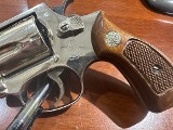 SMITH & WESSON 36 no dash nickel finish superb .38 SPL - Image 4 of 19