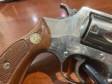 SMITH & WESSON 36 no dash nickel finish superb .38 SPL - Image 9 of 19