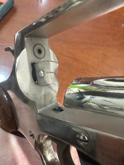 SMITH & WESSON 36 no dash nickel finish superb .38 SPL - Image 13 of 19