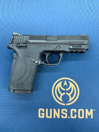 SMITH & WESSON M&P380 SHIELD EZ MANUAL THUMB SAFETY .380 ACP - Image 3 of 6