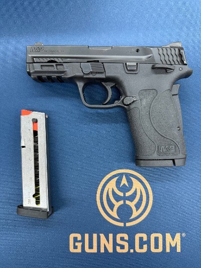 SMITH & WESSON M&P380 SHIELD EZ MANUAL THUMB SAFETY .380 ACP - Image 2 of 6