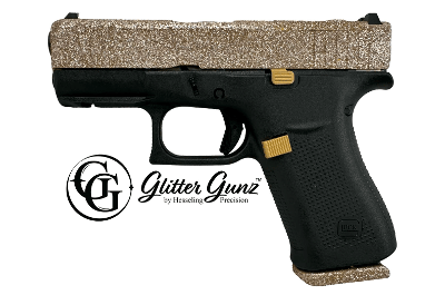 GLOCK 43X GLITTER GUNZ MIDAS - Image 1 of 1