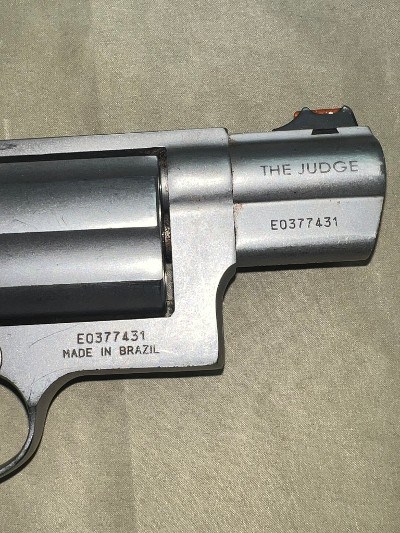 TAURUS The Judge Public Defender.45lc / .410 - Image 8 of 18