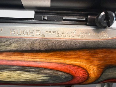 RUGER 10/22 CUSTOM TARGET RIFLE .22 LR - Image 11 of 12
