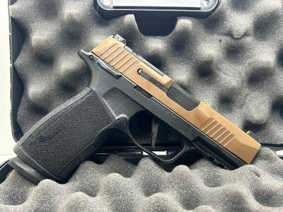 SIG SAUER P365 (MANUAL SAFETY) FDE Black 9MM LUGER (9x19 PARA) - Image 6 of 7