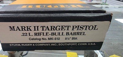 RUGER MARK II TARGET .22 LR - Image 3 of 7
